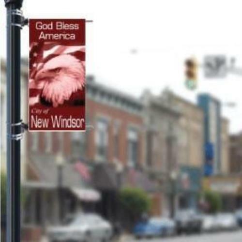 Patriotic 24″x48″ Pole Banner FREE SHIPPING