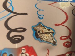 Star Wars Party Foil Swirl Decorations Value Pack 12 Pieces Birthday No 671841