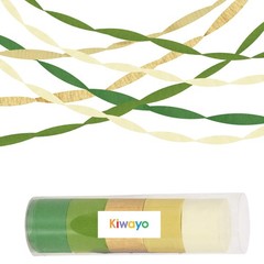 Party Decorations, Green Gold Crepe Streamers Party Decorations(5 Rolls) for …