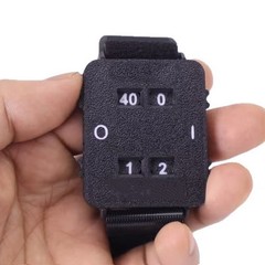 Manual Tally Band Hands-free Wrist Design Odorless Plastic Compact Design