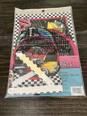 New Rock & Roll Room 10 PCS Decorating Kit Garland, Centerpieces, Fans, Cutouts