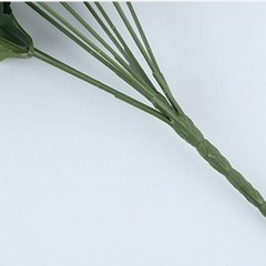 35cm Artificial Daisy Bouquet with Flexible Wire Stems for Home Office Garden