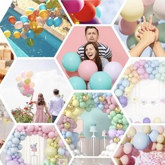 Pastel Balloons 70pcs 12 Inches Party Decorations, Latex Decorations Party