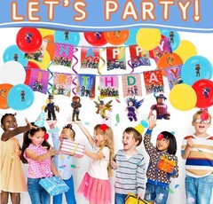 Roblox Birthday Party Decorations 45pc Set New