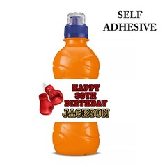 BOXING BIRTHDAY DECORATION INVITE STICKER BANNER WELCOME SIGN DRINK WRAP PAPER
