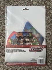 DC Justice League 5 Piece Table Banner Party Decoration Kit Birthday Supplies