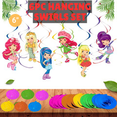 STRAWBERRY SHORTCAKE PARTY SUPPLIES BIRTHDAY DECORATION TABLEWARE THEME IDEAS