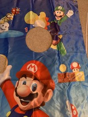 Super Mario Brothers Toss Game Target Nylon Fabric