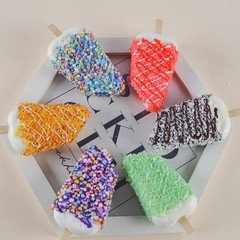 6 Pcs Artificial Ice Cream Fake Ice Cream Simulation Ice Cream Food Desserts Mod