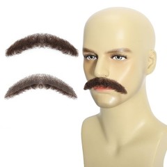 Fake Beard Realistic Mustache with Human Hair, Soft and Natural Looking Fake …
