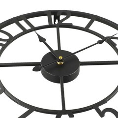 Sleek Metal For outdoor Wall Clock Classic Design Perfect for Any Space