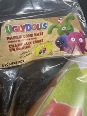 Ugly Dolls Paper Cone Hat for Birthday Parties or Any Occasion 8 Count