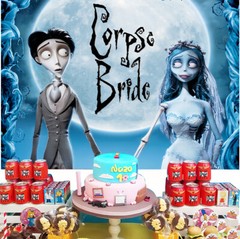 Corpse Bride Birthday Party Supplies Backdrop Banner Party Decor Birthday Gift