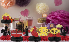8 Pcs Boxing Honeycomb Centerpieces – Boxing Party Decorations – Boxing Match Bi
