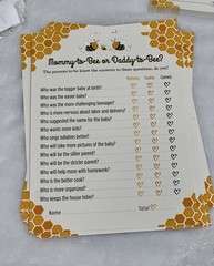 HE SHE WHAT WILL IT BEE? Gender Reveal Party Decorations 12 Item Set, Bumblebee