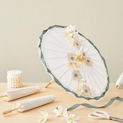 Sustainable Greetings 6-Pack Parasol Paper Umbrellas for Decorations for Kids,