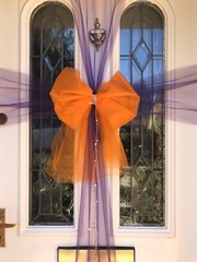 christmas door bows, Various Colours, Designs, Full Door Wrap
