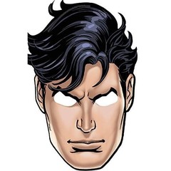 Justice League Party Masks – 8 Assorted Superhero Face Masks for Kids