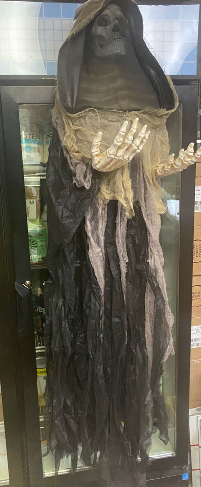 Light Up Hanging Grim Reaper with Hood (Grey) JOYIN US CORP. (Flexible Shipping)