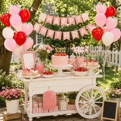 60pcs Strawberry Balloons 12inch with Sand White Pink and Red Balloons for St…