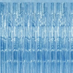 Birthday Party Streamer Backdrop Decorations-Glossy Foil,Brightly Colored, for