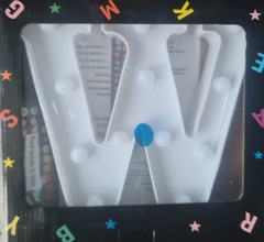 3d LED Multicoloured Letter B, T or W/M. £3 Per Letter.