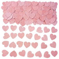 200pc Heart Confetti, Rose Gold, Table Scatter, Wedding,Valentines,Bridal Shower