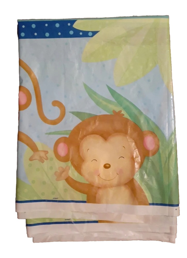 Mantel monos cumpleaños