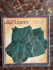 Parchment Deco Fall Leaves-Nature Party Decorations-Lot of 3-Made in the USA
