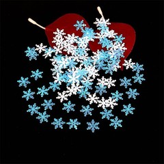 Paper Scrap DIY Fake Snowflake Cross-Border Accessories Wedding Party Christmas