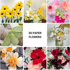 Heavy Crepe Paper for Flower Making, DIY Crafts | Italian-Quality Crepe Paper wi