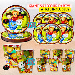 Dan Tigger Party Supplies happy birthday centerpiece decoration gift balloon