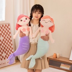 Enchanting Mermaid Plush Toys – Soft & Cuddly Stuffed Dolls for Girls