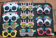 LOT OF 11 BIRTHDAY SUNGLASSES – Fun Party Favor Celebration Costume Glasses, NEW