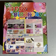 Balloon Kit For Birthday Party Decoration Set With Banner