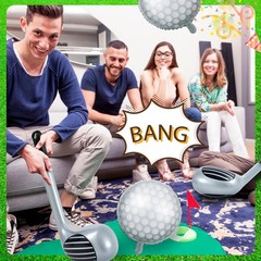 8 Pcs Golf Balloons Set 18» and 30» Inflatable Club for Party Decorations, …