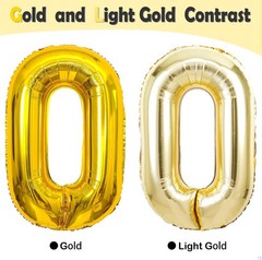 40 inch 2026 Balloons Light Gold New Years Decorations for Happy New Year Bal…
