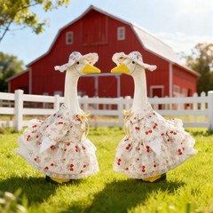 For Spring Display Porch Goose Costume High Density Polyester Moisture Resistant