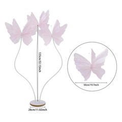 3PCS Artificial Butterfly Decorations Lifelike Butterflies Fake Butterfly Decor