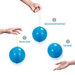 36Pcs Punch Balloons 18 Inches Punching Balloons Assorted Color Neon Punch Ba