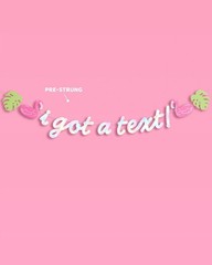 Text Banner Blue Iridescent Foil 6 Ft Party Decorations for Girls