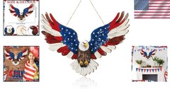 Patriotic Eagle Door Hanger – 250th Anniversary Independence Day Decor
