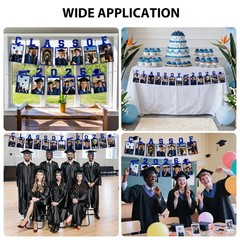 Graduation Decorations 2026 Class of 2026 Graduation Photo Banner Pre-Strung …