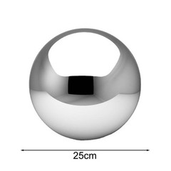Compact and Lightweight Stainless Steel Hollow Ball for Easy Placement