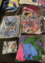 Lilo & Stitch Party Supplies Birthday Decorations Set Banner Backdrop Balloons