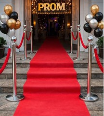 15ft Red Carpet VIP Party Floor Runner Prom Birthday Photo Prop Decoration Idea