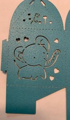 Blue Baby Shower Lot «BOY» (TREAT BOXES & RIBBON/PACIFIER CHARM/MOM TO BE SASH)