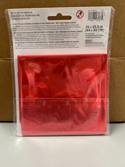 BRAVA! Letter “O” or # “0” Single PC 34” Foil Balloon – Red