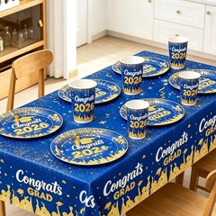Party Supplies for Graduation Decorations 2026 – Complete Party Tableware Set…