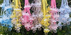Large Pacifier Necklaces Baby Shower Game Favors Prizes Decoration U~Pick Colors